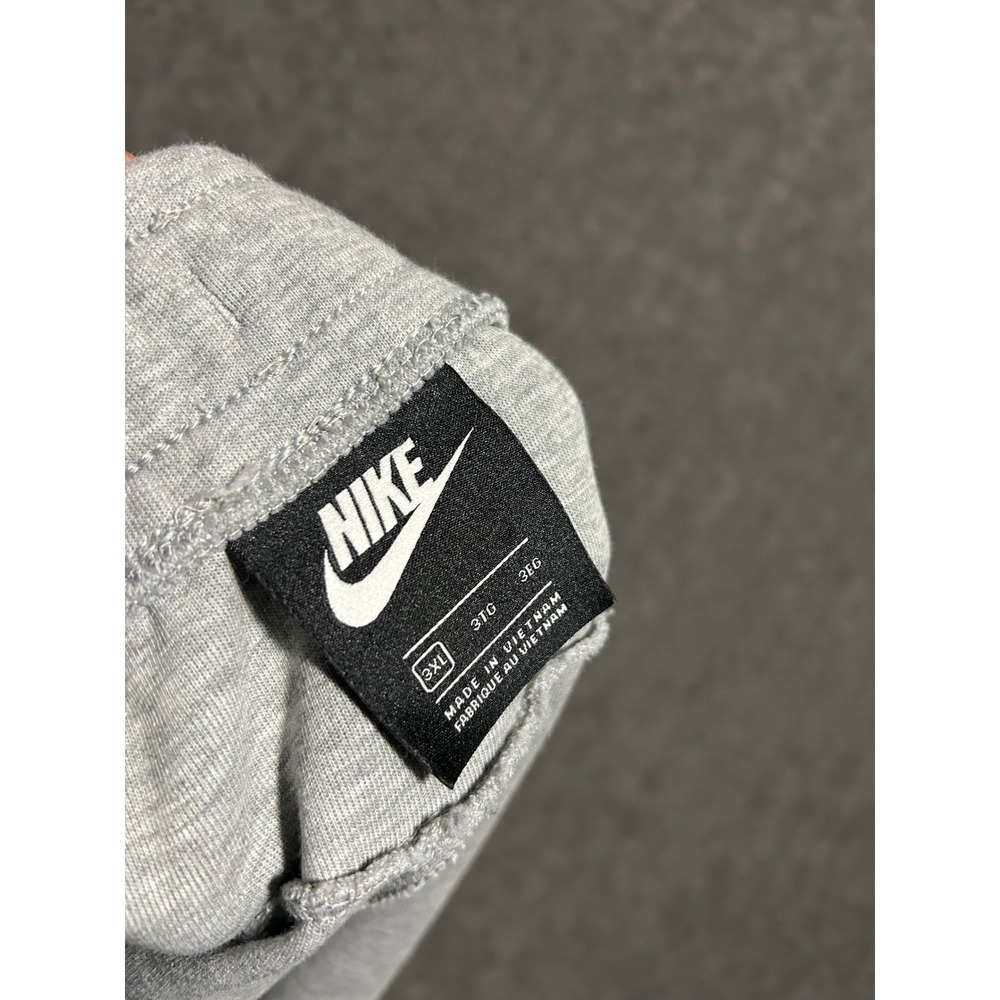 Nike Tech Fleece Joggers Mens 3XL Gray 805162-063 Slim Tapered Sweatpants - Picture 3 of 7